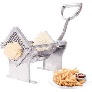 ⁦French Fry Cutter Potato Chips Cutting Machine Slicer Fruit Vegetable Cutter 8mm/10mm12mm Stainless Steel Blades Tool Commercial Machine (Machine with 8+10+12mm blades)⁩ - الصورة ⁦7⁩