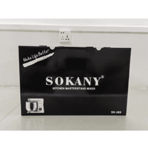 ⁦SOKANY SK-269 Food Processor Kneading Machine 1700 W, Professional 11 L Dough Machine with Whisk, Dough Hook, Beater and Splash Guard, 6 Speeds with Stainless Steel Bowl Mixing Machine⁩ - الصورة ⁦11⁩
