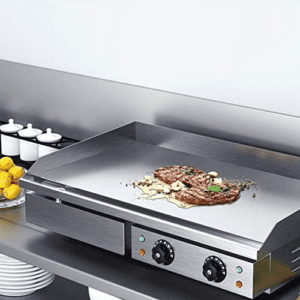 ⁦Easy Operating BBQ Griddle Full Flat Smooth Plate Electric Grill For Kitchen Equipment⁩ - الصورة ⁦2⁩
