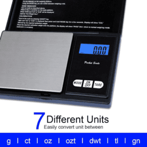 ⁦Mini 100g X 0.01g Electronic Jewelry Gold Gram Balance Gram Digital Pocket SCale Digital scales Jewelry⁩ - الصورة ⁦2⁩