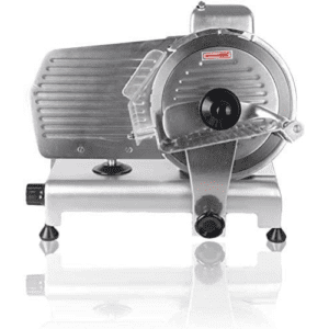 ⁦GRACE KITCHEN Meat Slicer Electric Food Slicer Commercial Deli Slicer 240W Hotpot Beef Mutton Chips Cutting Machine 10 Inch 12inch Blade Heavy Duty for Meat Chopper Butcher Cutter (10 inches)⁩ - الصورة ⁦2⁩