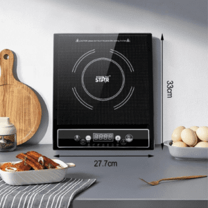 Winning Star Portable Induction Cooktop Burner, Induction Hot Plate with LCD Sensor Touch 2200 Watts, Efficient Electric Burner with Adjustable Temperature Control - Image 2