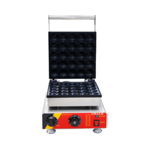 Heavy Duty Mini Pancake Maker with Upper Heater - Image 2