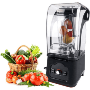 ⁦High speed Sound Proof blender mixer Commercial premium blender Juice ice crush Blender Acrylic jar less noise Stopper Cover 2.5 Liters 1500W⁩ - الصورة ⁦3⁩