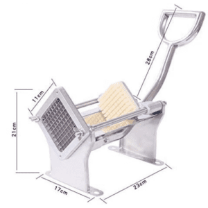 ⁦French Fry Cutter Potato Chips Cutting Machine Slicer Fruit Vegetable Cutter 8mm/10mm12mm Stainless Steel Blades Tool Commercial Machine (Machine with 8+10+12mm blades)⁩ - الصورة ⁦8⁩