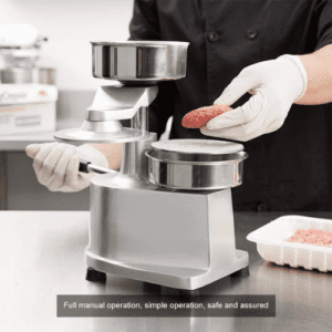 ⁦Commercial Burger Press machine Hamburger Patty Maker 100mm/4inches 130mm/5inches Stainless Steel Burger Press Heavy Duty Beef Meat Forming Processor (13CM (5inches))⁩ - الصورة ⁦2⁩
