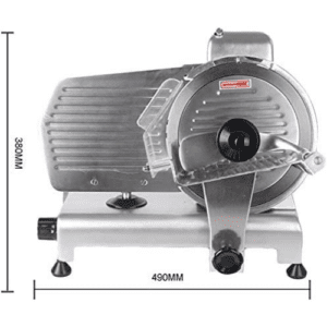 ⁦GRACE KITCHEN Meat Slicer Electric Food Slicer Commercial Deli Slicer 240W Hotpot Beef Mutton Chips Cutting Machine 10 Inch 12inch Blade Heavy Duty for Meat Chopper Butcher Cutter (10 inches)⁩ - الصورة ⁦3⁩
