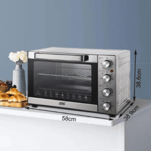 ⁦Winning Star Portable Two Hot Plate Electric Oven | Perfect for Baking and Cooking on the Go⁩ - الصورة ⁦3⁩