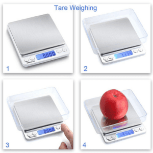 ⁦Stainless Steel Multifunction Food Scale for Bake - Silver⁩ - الصورة ⁦4⁩