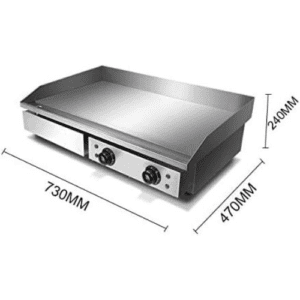 ⁦Easy Operating BBQ Griddle Full Flat Smooth Plate Electric Grill For Kitchen Equipment⁩ - الصورة ⁦4⁩