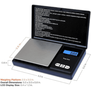 ⁦Mini 100g X 0.01g Electronic Jewelry Gold Gram Balance Gram Digital Pocket SCale Digital scales Jewelry⁩ - الصورة ⁦4⁩