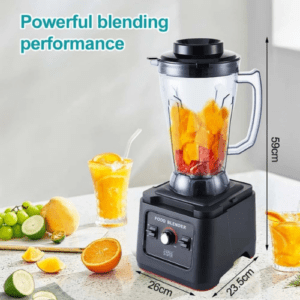 ⁦Winning Star 1680W High-Speed Professional Blender | 6.5L Capacity Multi-Function Juicer & Grinder with PC Cup and ABS Base⁩ - الصورة ⁦4⁩