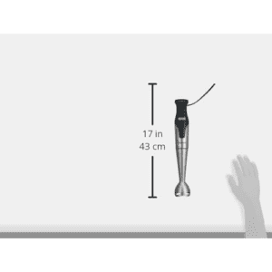 ⁦Sokany Sk-758 Stainless Steel Hand Blender - 1200 Watt - With Ice Crushing Blades - Copper Motor⁩ - الصورة ⁦4⁩