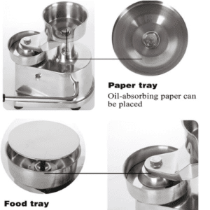 Commercial Hamburger Patty Maker, Manual Burger Forming Machine, Stainless Steel Hamburger Press Meat Patty Maker for Patties, BBQ, Burger Press(10mm/13mm/15mm) (Size : 13cm) - الصورة 4