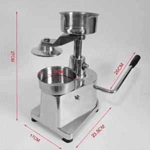 ⁦Commercial Burger Press machine Hamburger Patty Maker 100mm/4inches 130mm/5inches Stainless Steel Burger Press Heavy Duty Beef Meat Forming Processor (10CM (4inches))⁩ - الصورة ⁦4⁩