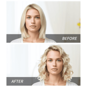 ⁦WINNING STAR Hair Crimper & Curling Iron 35mm with Double Barrel Hair Crimper | 75W with 5 Temperature Settings & Rapid Heat-up Time | PTC Ceramic Coated Plates | LED Display | Auto Power-Off | Pink⁩ - الصورة ⁦4⁩