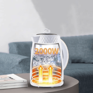 ⁦Sokany Electric Kettle Tea Pot Auto Power-off Protection Water Boiler Teapot Instant Heating Stainles Fast Boiling⁩ - الصورة ⁦5⁩