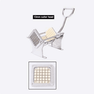 ⁦French Fry Cutter Potato Chips Cutting Machine Slicer Fruit Vegetable Cutter 8mm/10mm12mm Stainless Steel Blades Tool Commercial Machine (Machine with 8+10+12mm blades)⁩ - الصورة ⁦2⁩