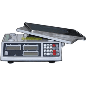 Digital Electronic Scale Stainless Steel LCD Double Sided Display Price Computing Weighing Commercial Shop Platform Scale For Fruits Veggie Scale (Color : 40KG) - Image 5