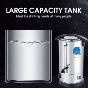 ⁦Commercial Electric Water Boiler Warmer Hot Water Kettle Dispenser (15 Liters)⁩ - الصورة ⁦4⁩