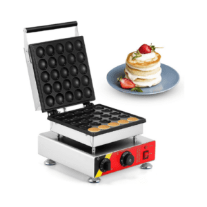 Heavy Duty Mini Pancake Maker with Upper Heater - Image 6