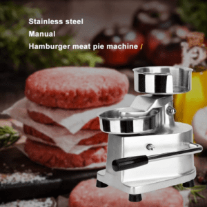⁦Commercial Burger Press machine Hamburger Patty Maker 100mm/4inches 130mm/5inches Stainless Steel Burger Press Heavy Duty Beef Meat Forming Processor (10CM (4inches))⁩ - الصورة ⁦6⁩
