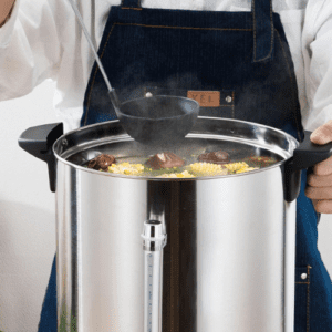 ⁦Stainless Steel Electric Hot Water Boiler Catering Urn, Large Capacity Insulated Container, External Water Gauge, Overheating Protection (10Liter)⁩ - الصورة ⁦6⁩