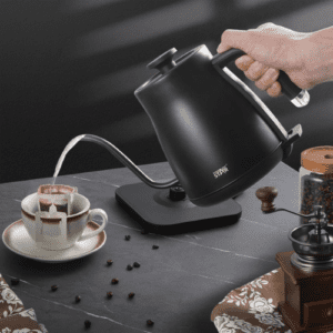 ⁦Winning Star 1500W 1.2L Electric Kettle | AC220-240V | Fast Boil with Compact Design with ANTI-DRY Burning, Automatic Power Off, Overheat Protection, Windable Heating Plate, Copper Charging Cable⁩ - الصورة ⁦6⁩