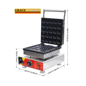 Heavy Duty Mini Pancake Maker with Upper Heater - Image 7