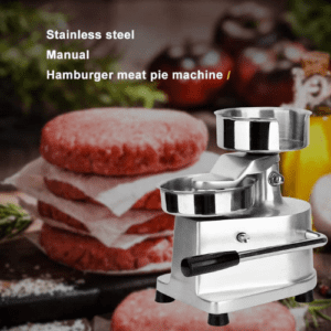 ⁦Commercial Burger Press machine Hamburger Patty Maker 100mm/4inches 130mm/5inches Stainless Steel Burger Press Heavy Duty Beef Meat Forming Processor (13CM (5inches))⁩ - الصورة ⁦7⁩