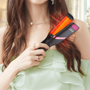 WINNING STAR Curling Iron 35mm with Double Barrel Hair Crimper | 75W with 5 Temperature Settings & Rapid Heat-up Time | PTC Ceramic Coated Plates | Digital Display | Auto Power-Off - Image 8