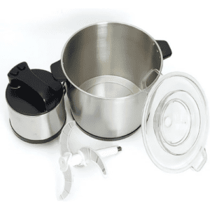 ⁦Sokany SK-666666 Electric Food Chopper & Grinder, 2000W, 10L Capacity, 2-Speed, Stainless Steel, Safety Function for Meat, Vegetables, Fruits, and More⁩ - الصورة ⁦8⁩