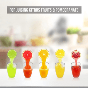 ⁦Cast Iron  Juicer | Extra-Large Commercial Grade Manual Hand Press | Heavy Duty Countertop Squeezer for Fresh Orange Juice (Bonus Stainless Steel Cup) (Gray)⁩ - الصورة ⁦8⁩