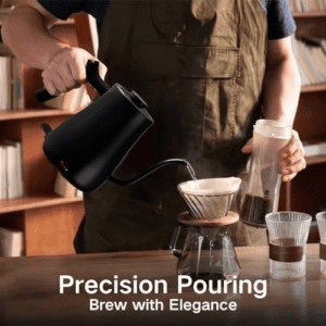 ⁦Winning Star 1500W 1.2L Electric Kettle | AC220-240V | Fast Boil with Compact Design with ANTI-DRY Burning, Automatic Power Off, Overheat Protection, Windable Heating Plate, Copper Charging Cable⁩ - الصورة ⁦8⁩