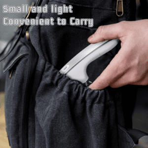 ⁦Portable Travel Digital Luggage Scale | Max Load 50KG | LCD Display | High Precision Sensors | Tare Function | 4 Measurements units | Model S1 | Silver.⁩ - الصورة ⁦8⁩