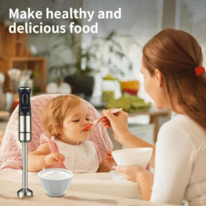 ⁦Sokany SK-DD-1810 Stainless Steel Hand Blender - 1200 Watt - With Ice Crushing Blades - Copper Motor⁩ - الصورة ⁦8⁩