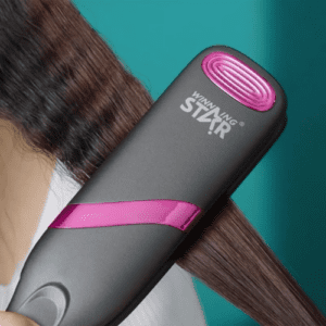 WINNING STAR Curling Iron 35mm with Double Barrel Hair Crimper | 75W with 5 Temperature Settings & Rapid Heat-up Time | PTC Ceramic Coated Plates | Digital Display | Auto Power-Off - Image 9