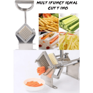 ⁦French Fry Cutter Potato Chips Cutting Machine Slicer Fruit Vegetable Cutter 8mm/10mm12mm Stainless Steel Blades Tool Commercial Machine (Machine with 8+10+12mm blades)⁩ - الصورة ⁦6⁩