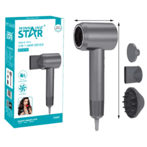 WINNING STAR ST-5716 Secador De Cabelo Low Noise 110000Rpm Brushless Motor Salon Professional High Speed Hair Dryer for Home