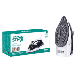 WINNING STAR ST-5313 2000W Wholesale Multifunctional Cheap Professional Portable Steam Electric Iron Ceramic Free Spare Parts