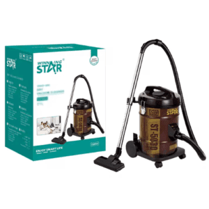 WINNING STAR 1800W Powerforce Vacuum Cleaner ST-5030 Kitchen Babyroom Livingroom Ash Cleaner Vacuum Cleaner Brown